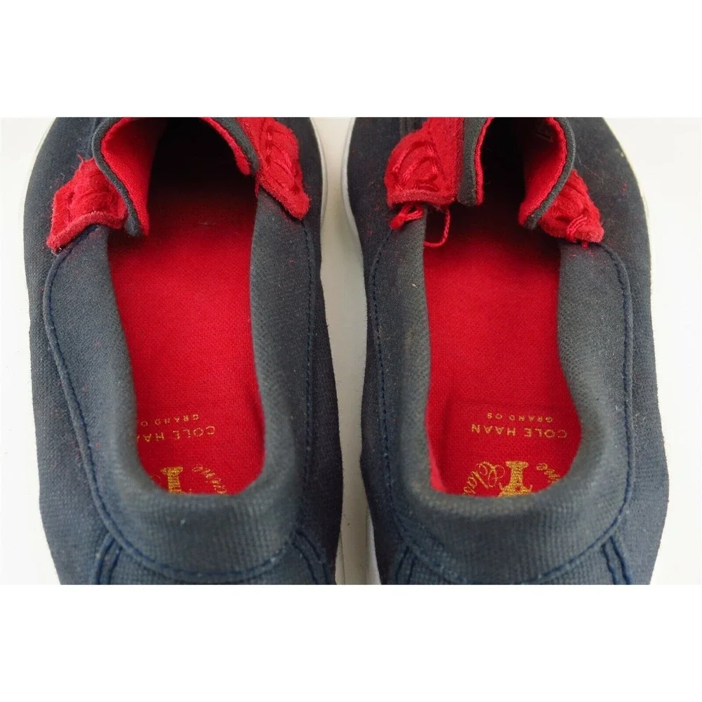 Cole Haan Youth‎ Boys Shoes Sz 1 M Gray Fabric Loafer